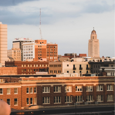 Buildings in dowtown Lincoln, Nebraska