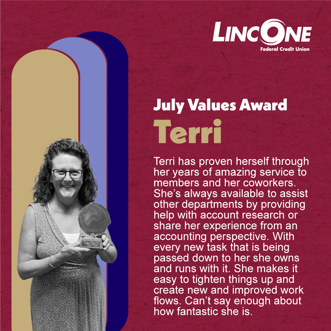 Terri Values Award 