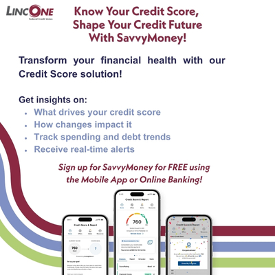 Track Your Credit Score for FREE with SavvyMoney!! 