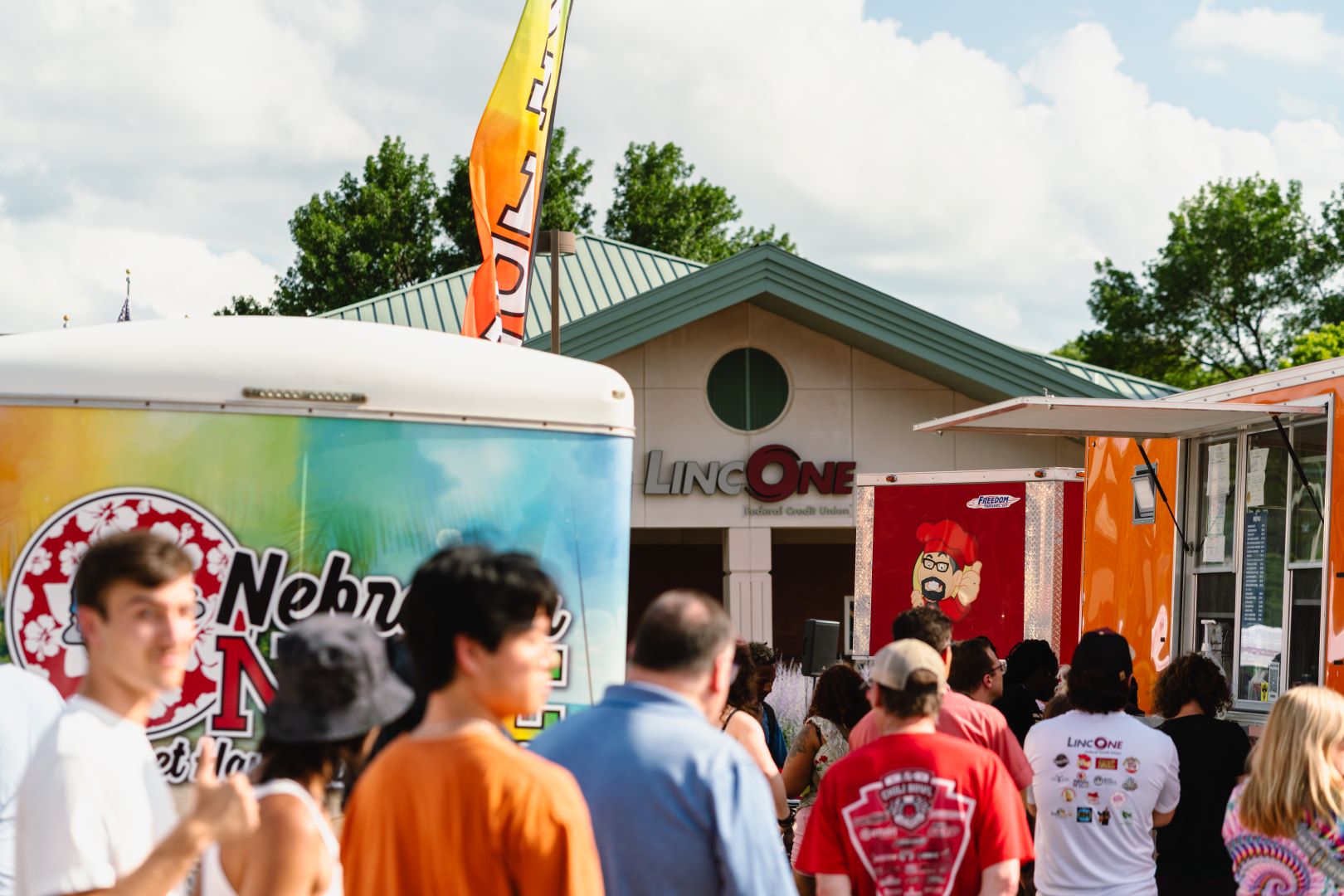 Lines for Food Truck Fest